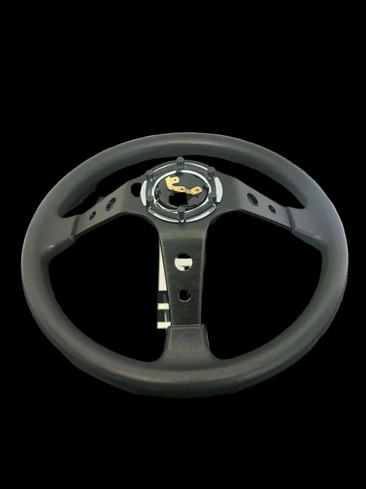 Deep dish steering wheel.