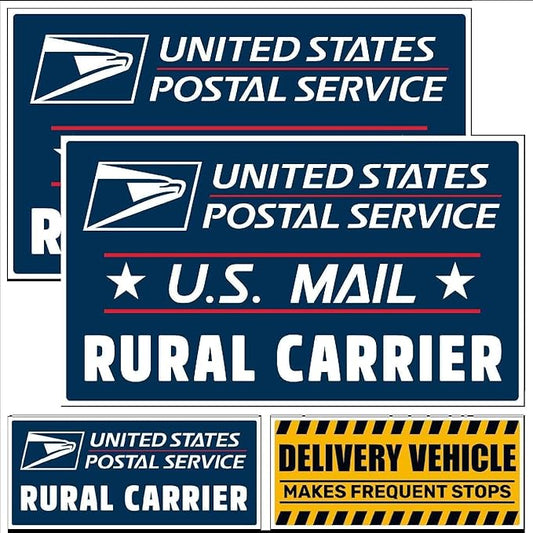 Postal Service magnets Rural Carrier.