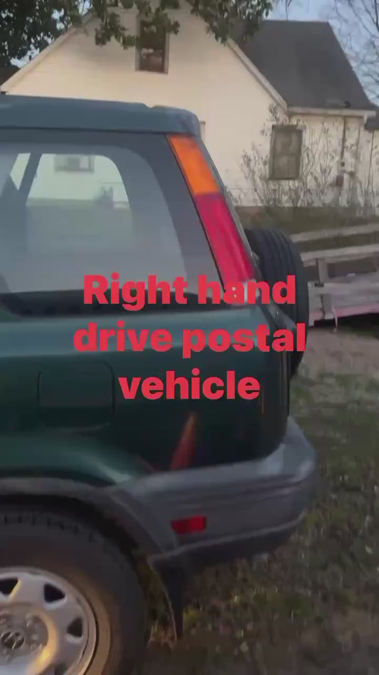 2001 Honda CRV right hand drive postal vehicle..